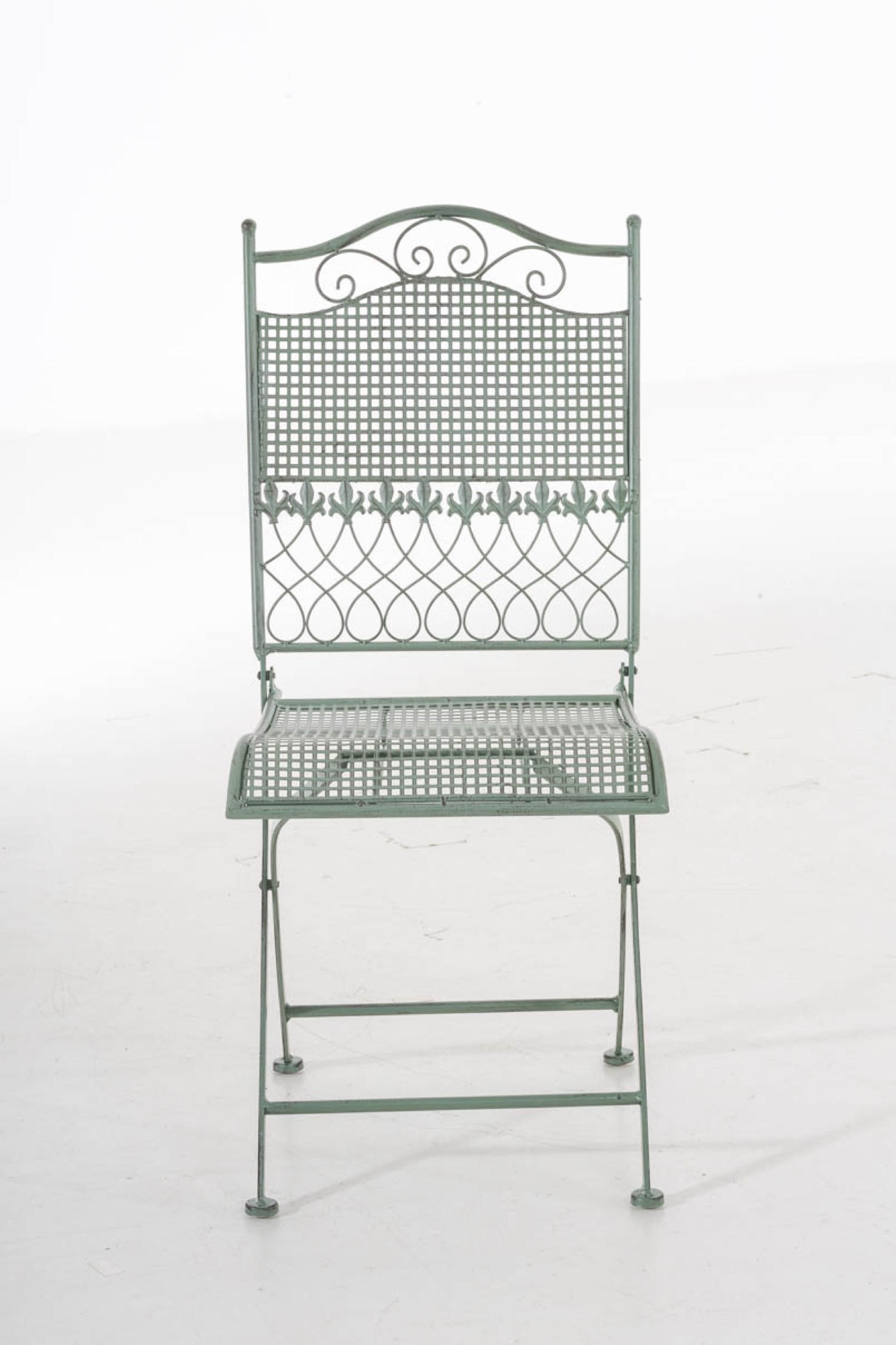 GARTENTUHL Kirstin antik-grün - Grün, Metall (41/50/91cm) - TPFGarden
