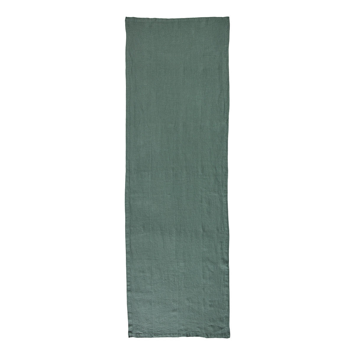 TISCHLÄUFER Riga 50x160cm - Dunkelgrün, Textil (50/160cm) - Butlers