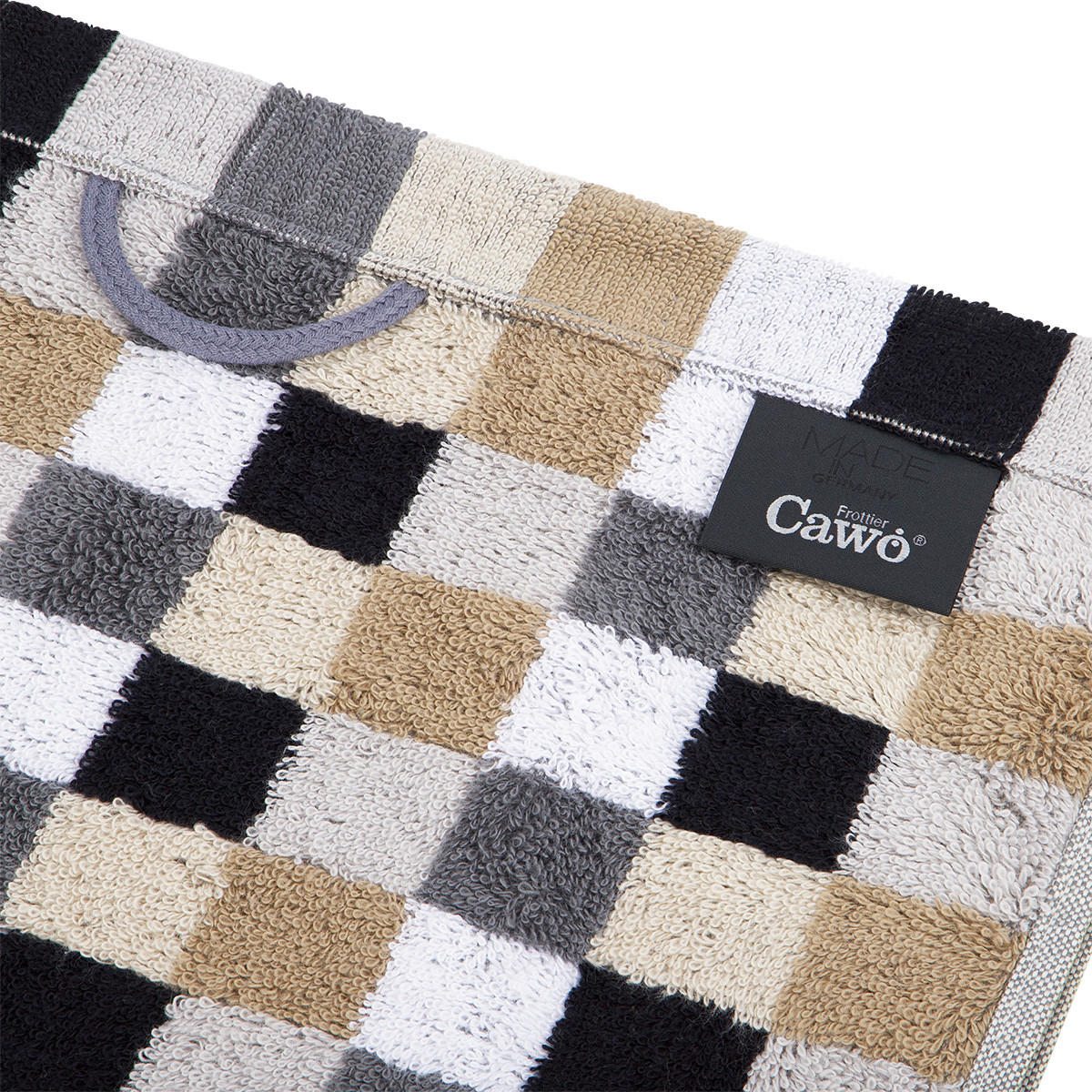 DUSCHTUCH Lifestyle 2er-Set - Grau, Textil (70/140cm) - Cawoe