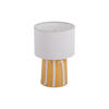 TISCHLAMPE Verano LED 13/13/20 cm - Gelb, Glas (13/13/20cm) - Leitmotiv