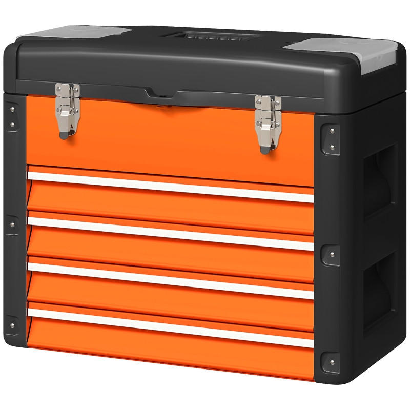 Novahome Werkzeugkoffer Orange 25.3x40.7x49.7 cm