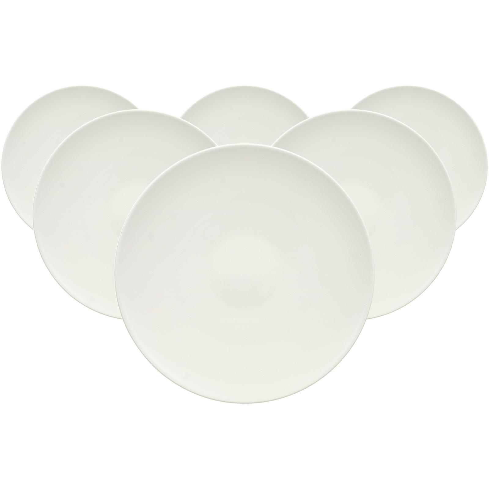 SPEISETELLER Royal weiß ø 25 cm 6er Set - Weiß, Keramik (25cm) - Villeroy & Boch
