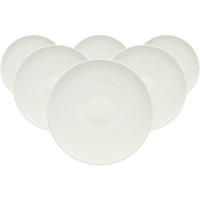 SPEISETELLER Royal weiß ø 25 cm 6er Set - Weiß, Keramik (25cm) - Villeroy & Boch