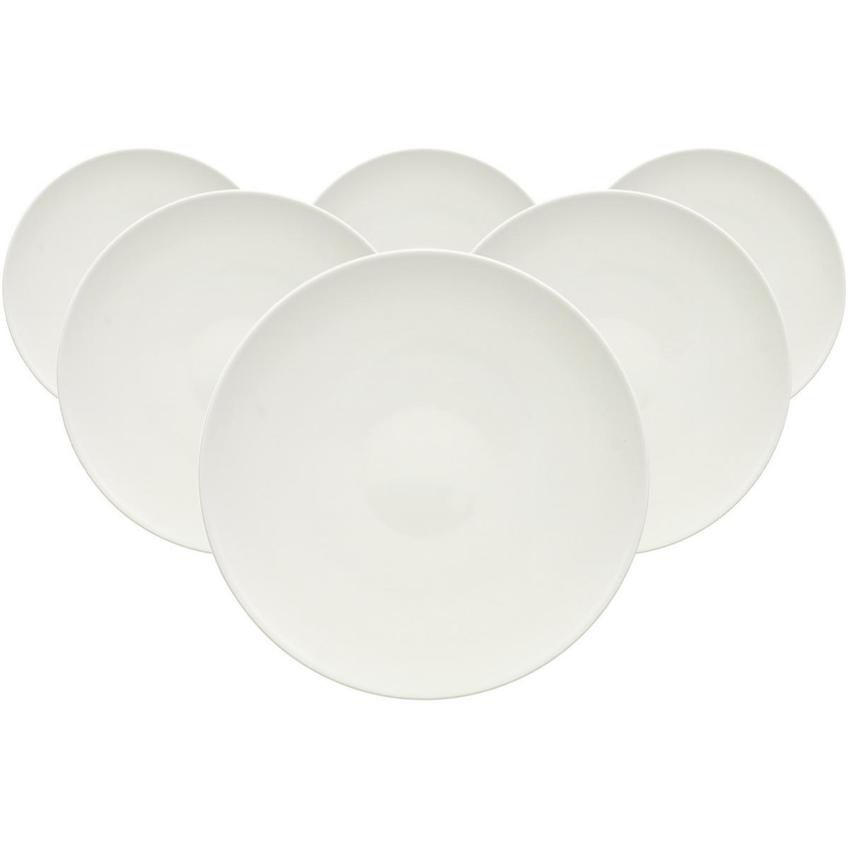 SPEISETELLER Royal weiß ø 25 cm 6er Set - Weiß, Keramik (25cm) - Villeroy & Boch