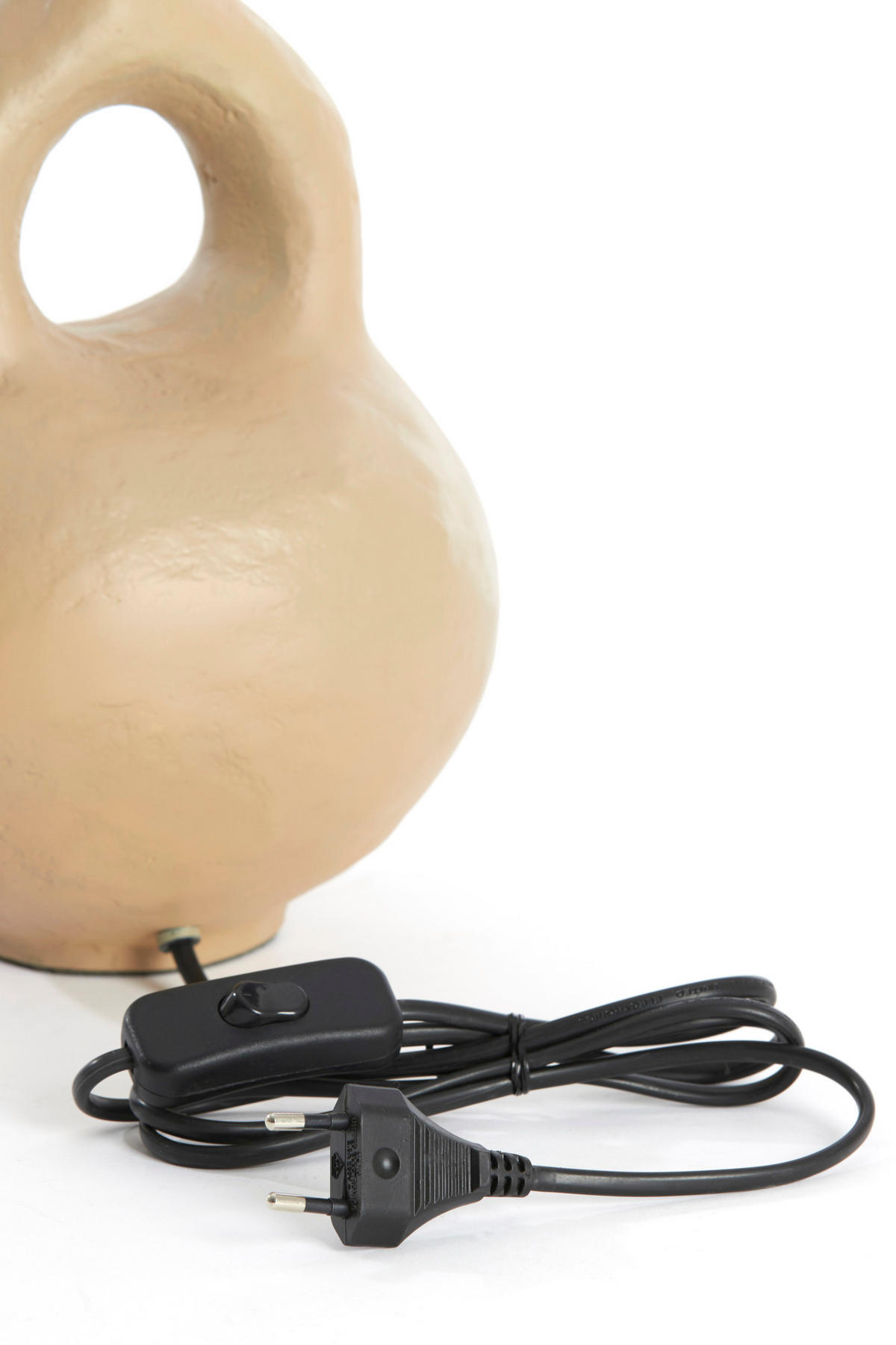 LAMPENFUSS Imola Braun Ø19/30 cm - Braun, Metall (19/17/30cm) - Light & Living