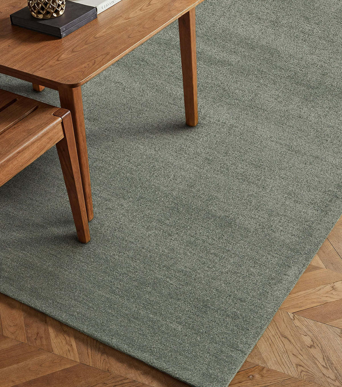 INDOORTEPPICH Barefoot - Grün, Kunststoff (200/290cm) - Mokebo