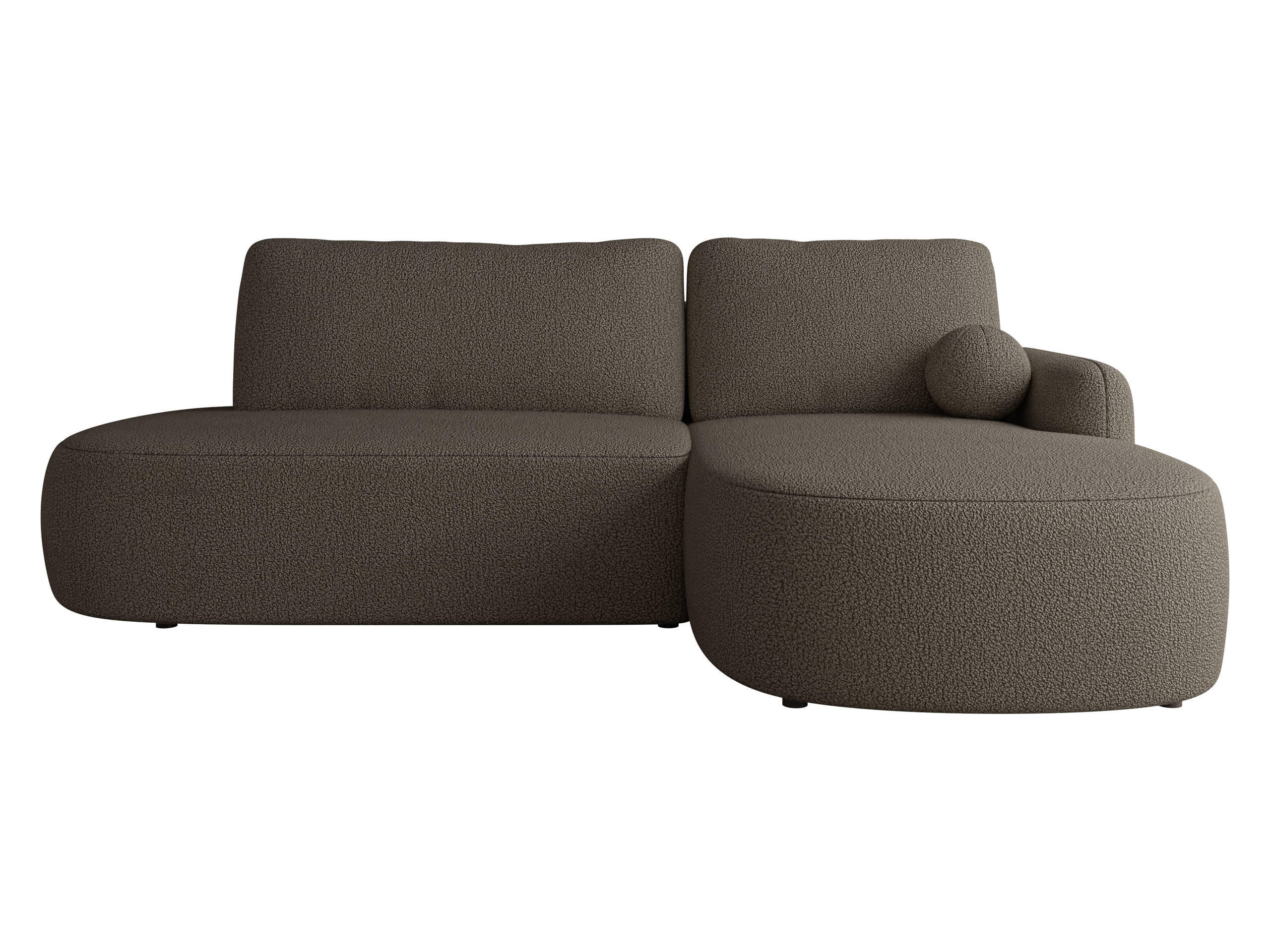 COLTAR Loridu O Premium, Dreapta - culoare lemn wenge/negru, material plastic/material textil (174/274cm) - MIRJAN24