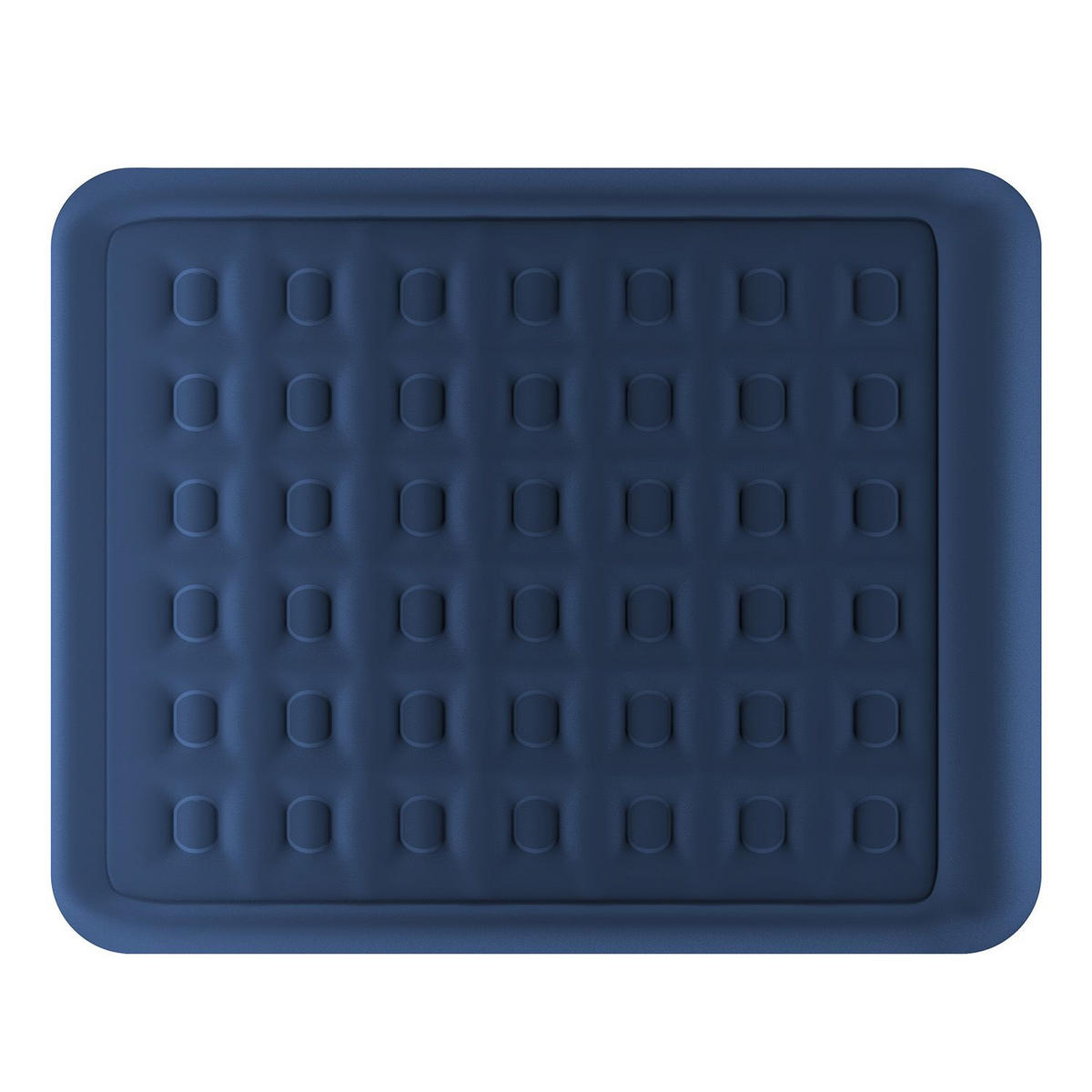 LUFTBETT Sapri L blau inkl. Tragetasche - Blau, Kunststoff (154/197cm) - Juskys