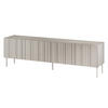 TV-LOWBOARD Isla 200 4D - Beige, Holzwerkstoff/Metall (201/60/40cm) - MIRJAN24