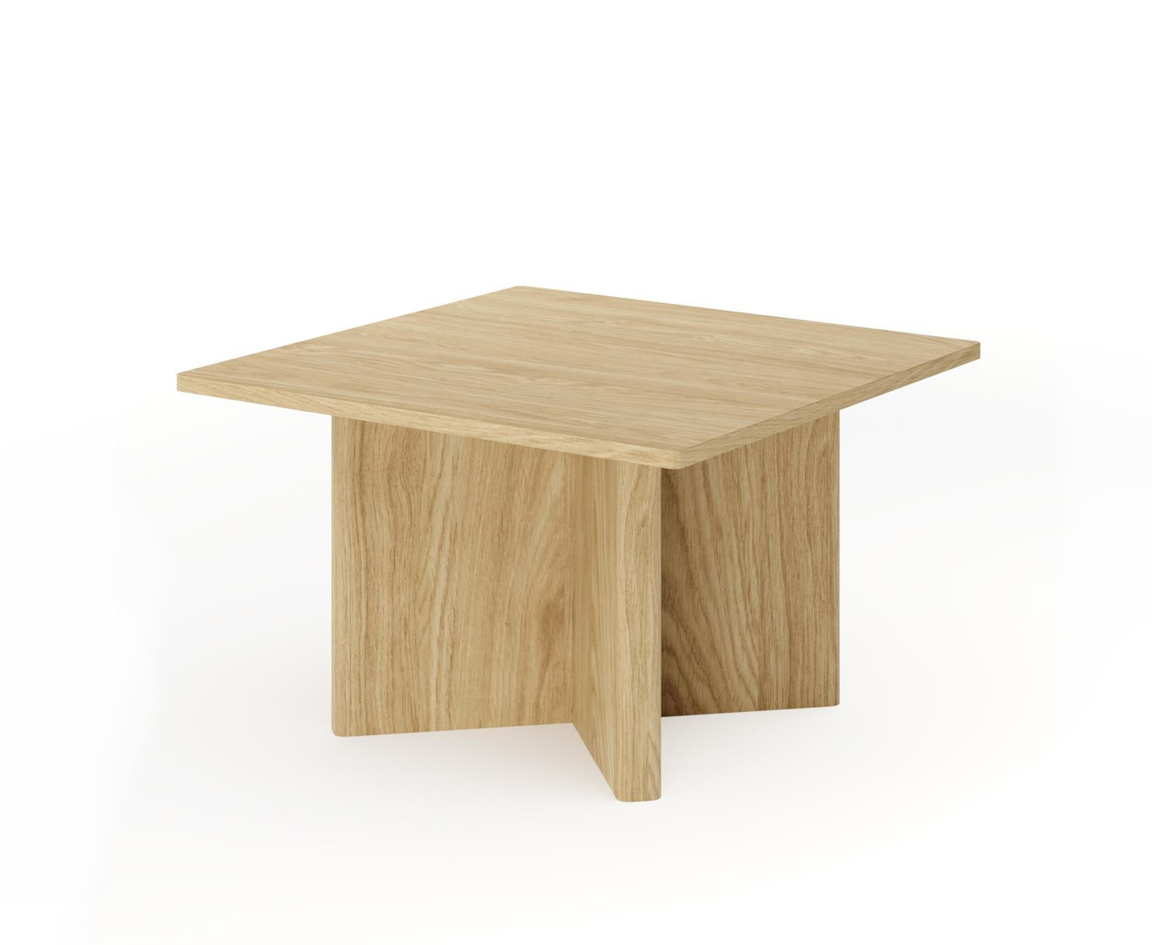 Bettso Couchtisch Eiche 80x50x80 cm
