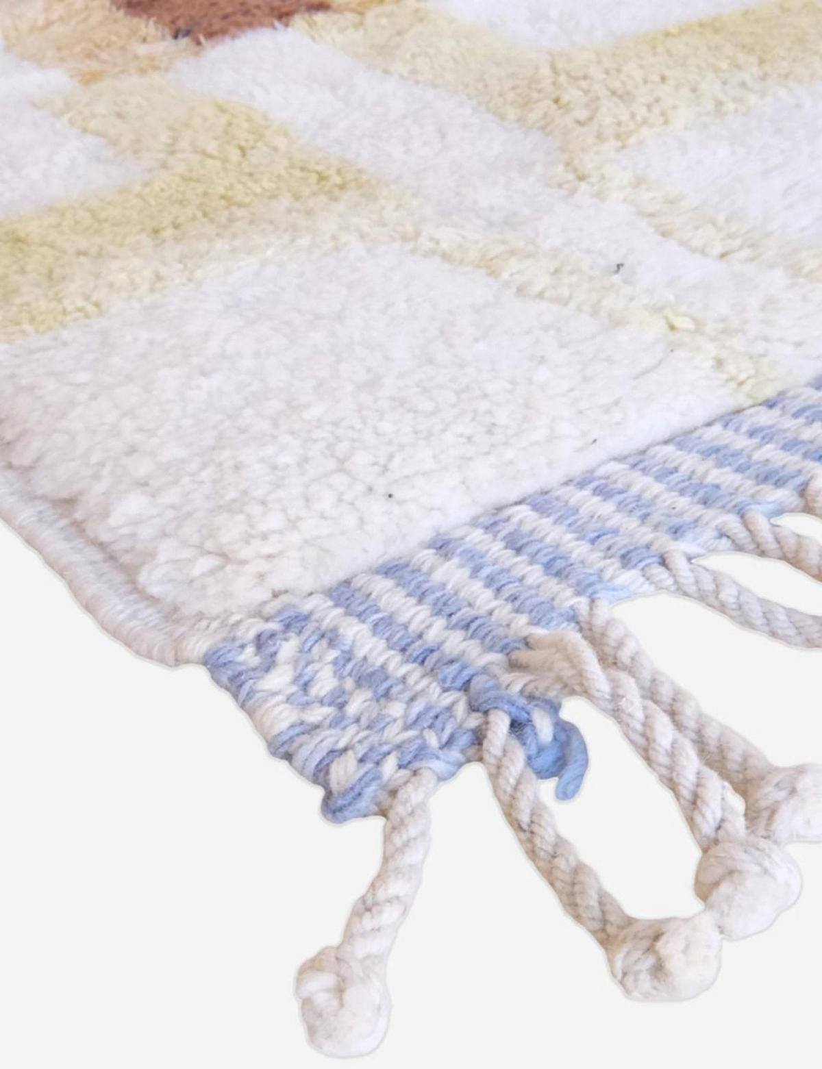 BERBERTEPPICH aus Wolle anspruchsvoll Design 200x 300 cm - Multicolor, Naturmaterialien (200/300cm) - AFK Living