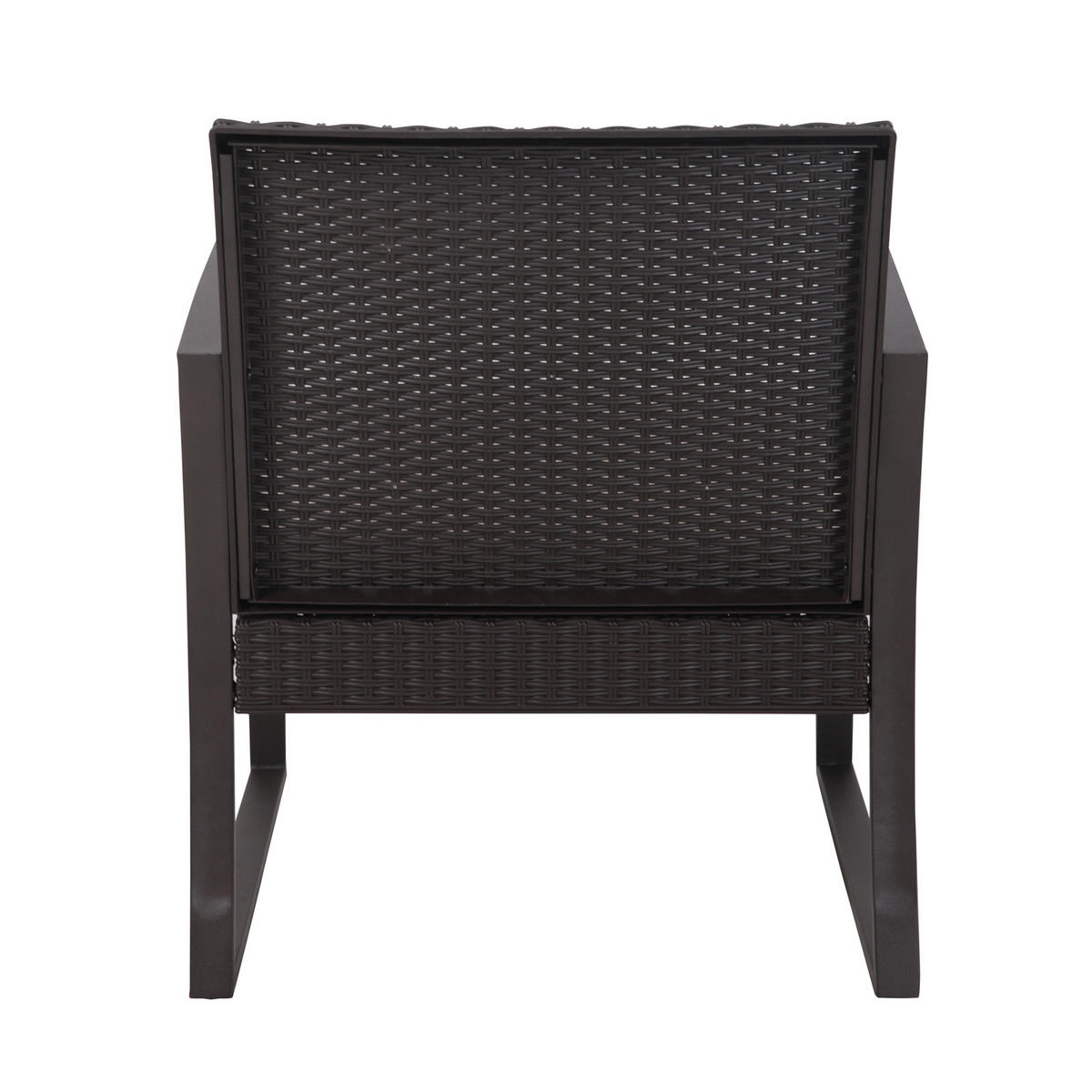 GARTENSET Lois L Schwarz/Beige - Beige/Schwarz, Kunststoff - SVITA