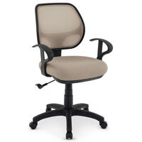 KINDERDREHSTUHL COOL-1 - Taupe, Textil (58/97/58cm) - IDIMEX