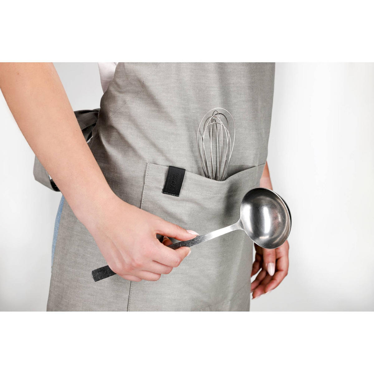 ZÁSTERA BASE - sivá, textil (85/85cm) - Schöner Wohnen