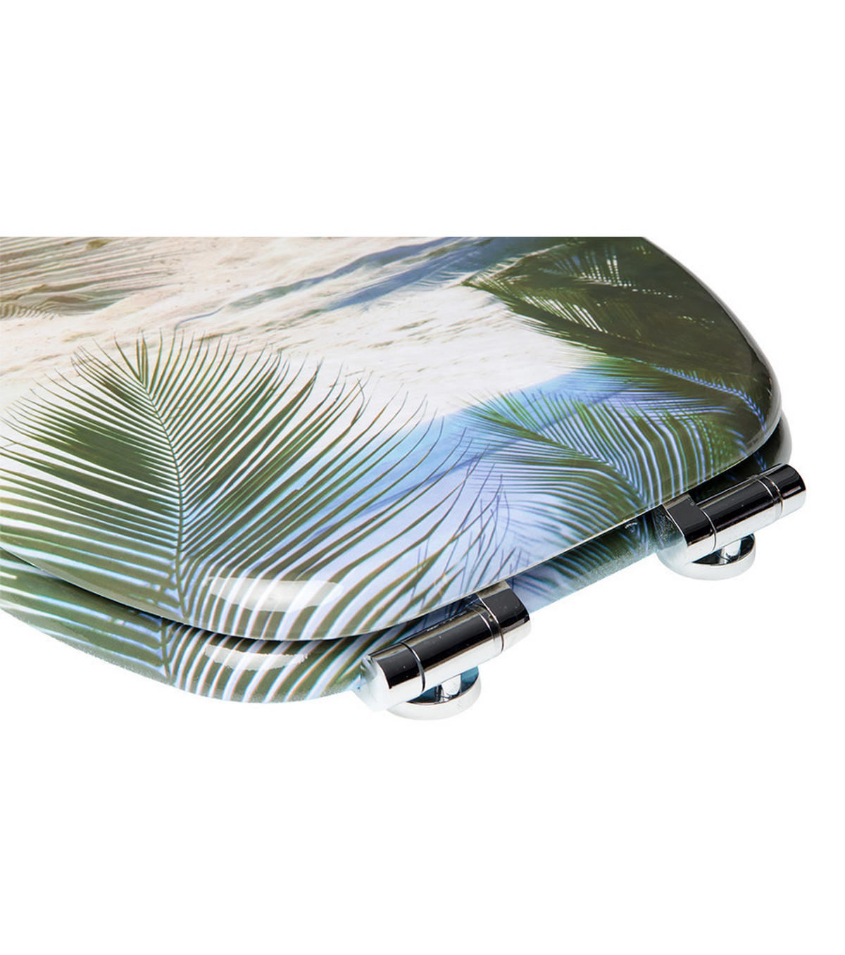 WC-SITZ Beach - Beige, Holzwerkstoff (38/6/47cm) - Sanilo