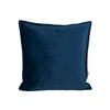 KISSENHÜLLE Samt&Sonders admiral-blau 60/60 cm - Blau/Dunkelblau, Textil (60/60cm) - beties Heimtextil