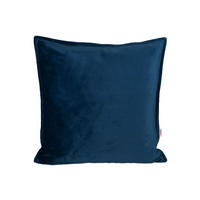 KISSENHÜLLE Samt&Sonders admiral-blau 60/60 cm - Blau/Dunkelblau, Textil (60/60cm) - beties Heimtextil