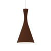 HÄNGELEUCHTE - Dunkelbraun, Metall (30/30/120cm) - Lumicom