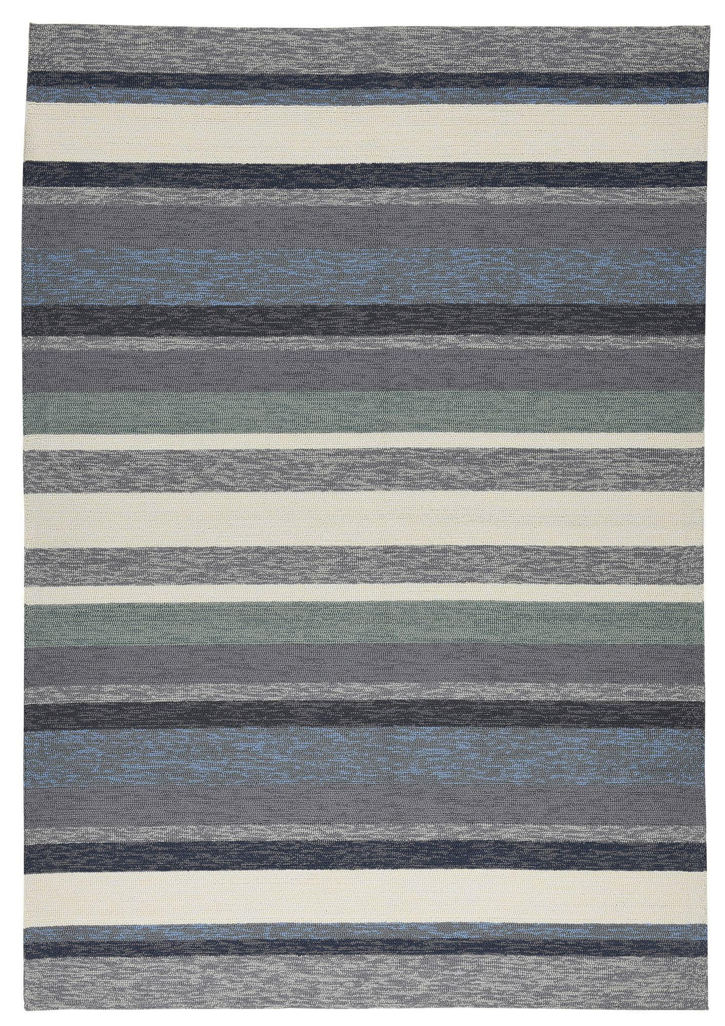 OUTDOORTEPPICH Rosetta 190x290 cm - Blau, Textil (190/290cm) - Gino Falcone