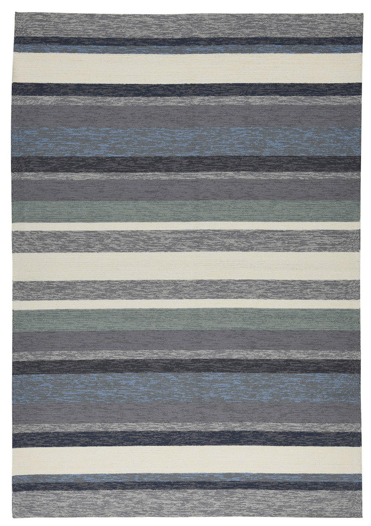 OUTDOORTEPPICH Rosetta 190x290 cm - Blau, Textil (190/290cm) - Gino Falcone