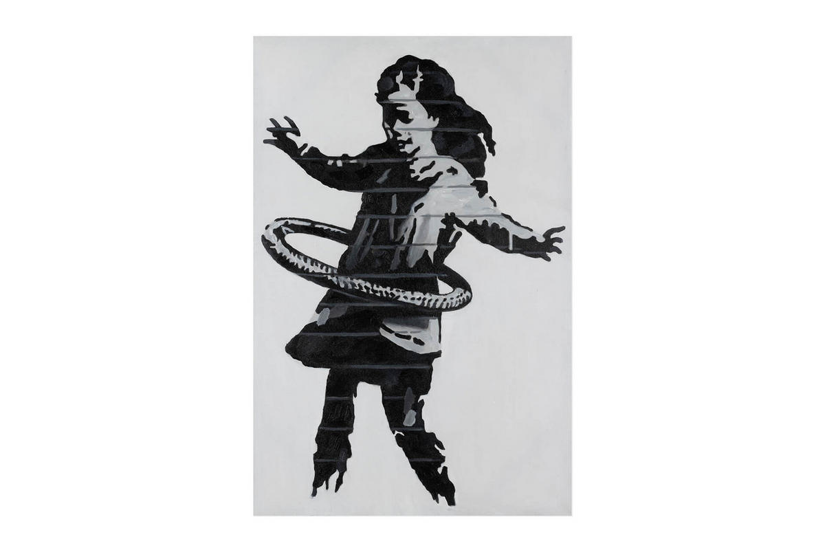 OLEJOMAĽBA 60/90 cm, Zvieratá - čierna, drevo/textil (60/90cm) - KUNSTLOFT