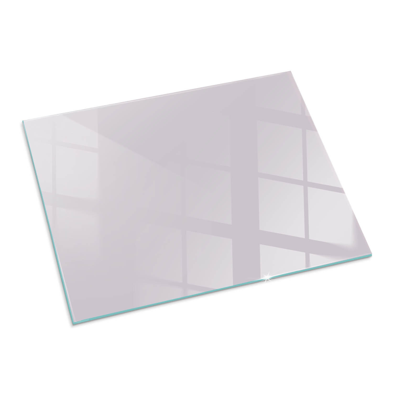 GLASPLATTE für Kamin 80x60 cm Lila - Lila, Glas (80/60/0.4cm) - ArtPrintCave