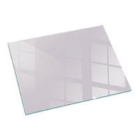 GLASPLATTE für Kamin 80x60 cm Lila - Lila, Glas (80/60/0.4cm) - ArtPrintCave