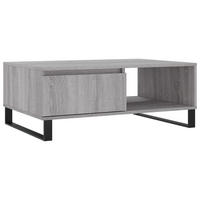 COUCHTISCH Grau Sonoma 90x60x35 cm Holzwerkstoff - Grau, Holzwerkstoff (60/90/35cm) - furnicato