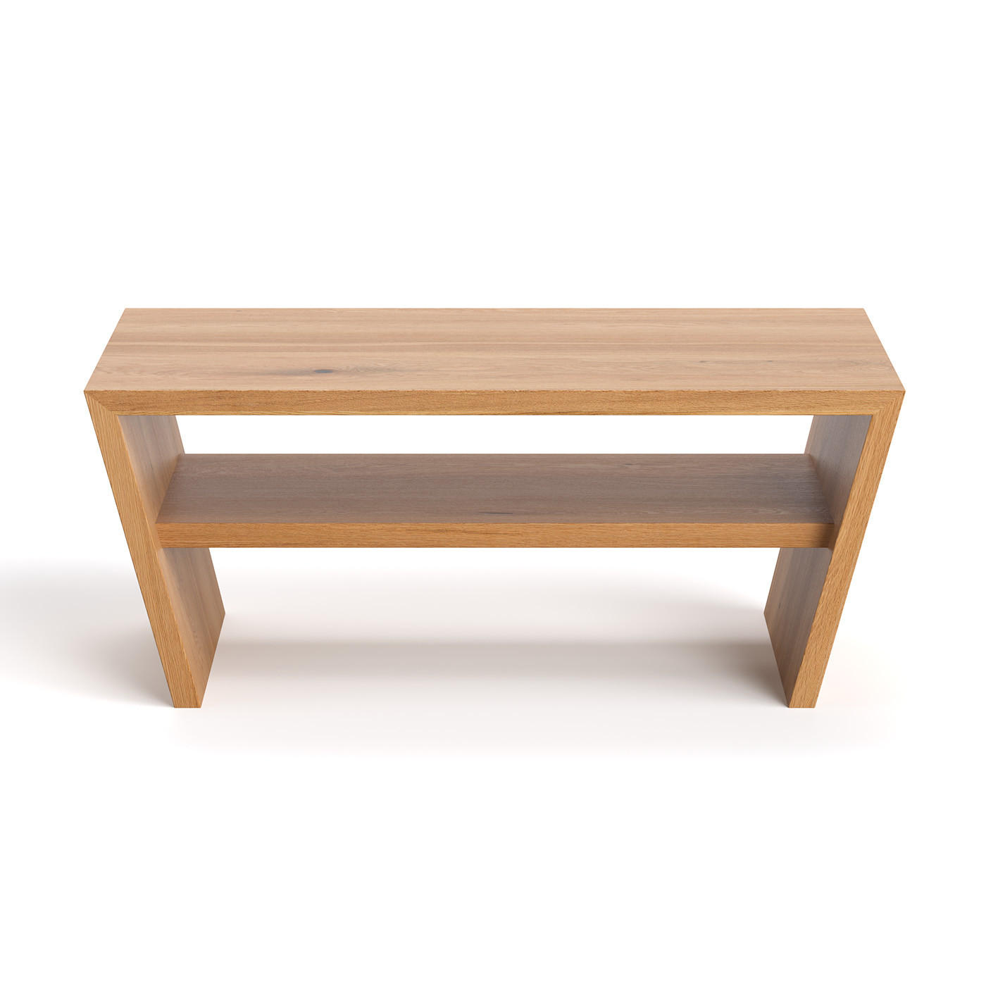 COUCHTISCH Corona aus massivem Eichenholz - Eichefarben/Braun, Holz (100/55/45cm) - Danzz