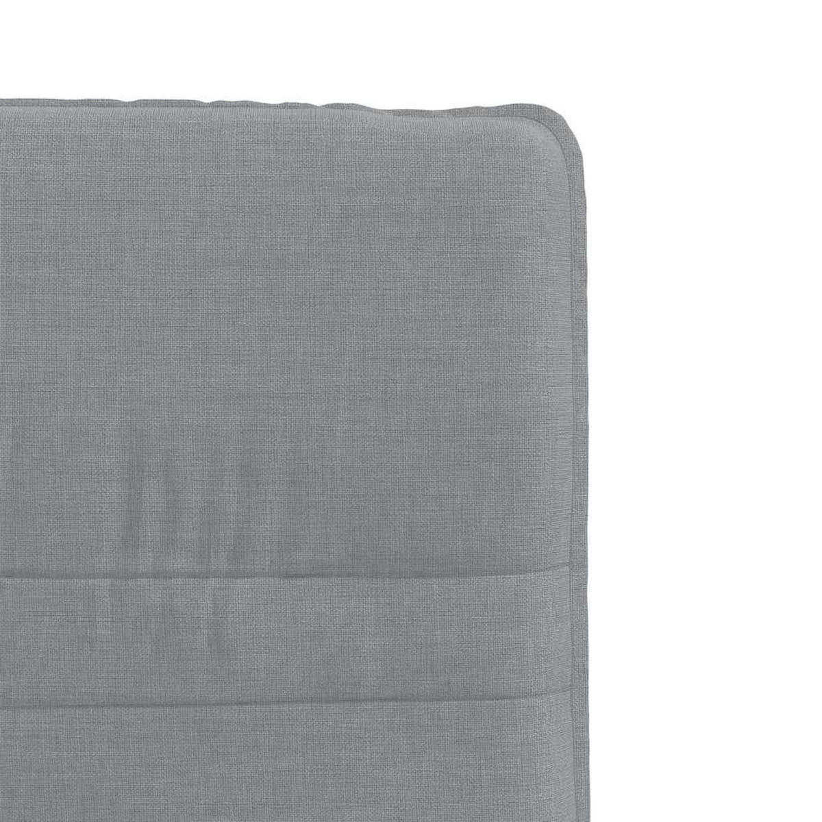 ESSZIMMERSTÜHLE 2 Stk. Hellgrau Stoff 45*54*86cm - Hellgrau, Metall (45/86/54cm) - ZMH