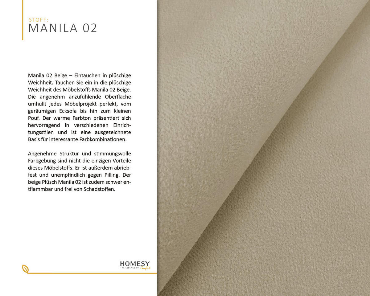 ECKSCHLAFSOFA AURIX Schlafsofa mit Bettkasten, Creme - Creme, Holz (150/244cm) - Homesy