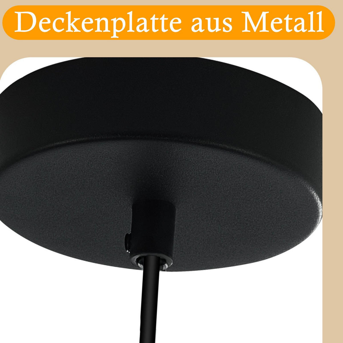 HÄNGELEUCHTE Marmon 8/8/146.5 cm - Schwarz, Metall (8/8/146.5cm) - Nettlife