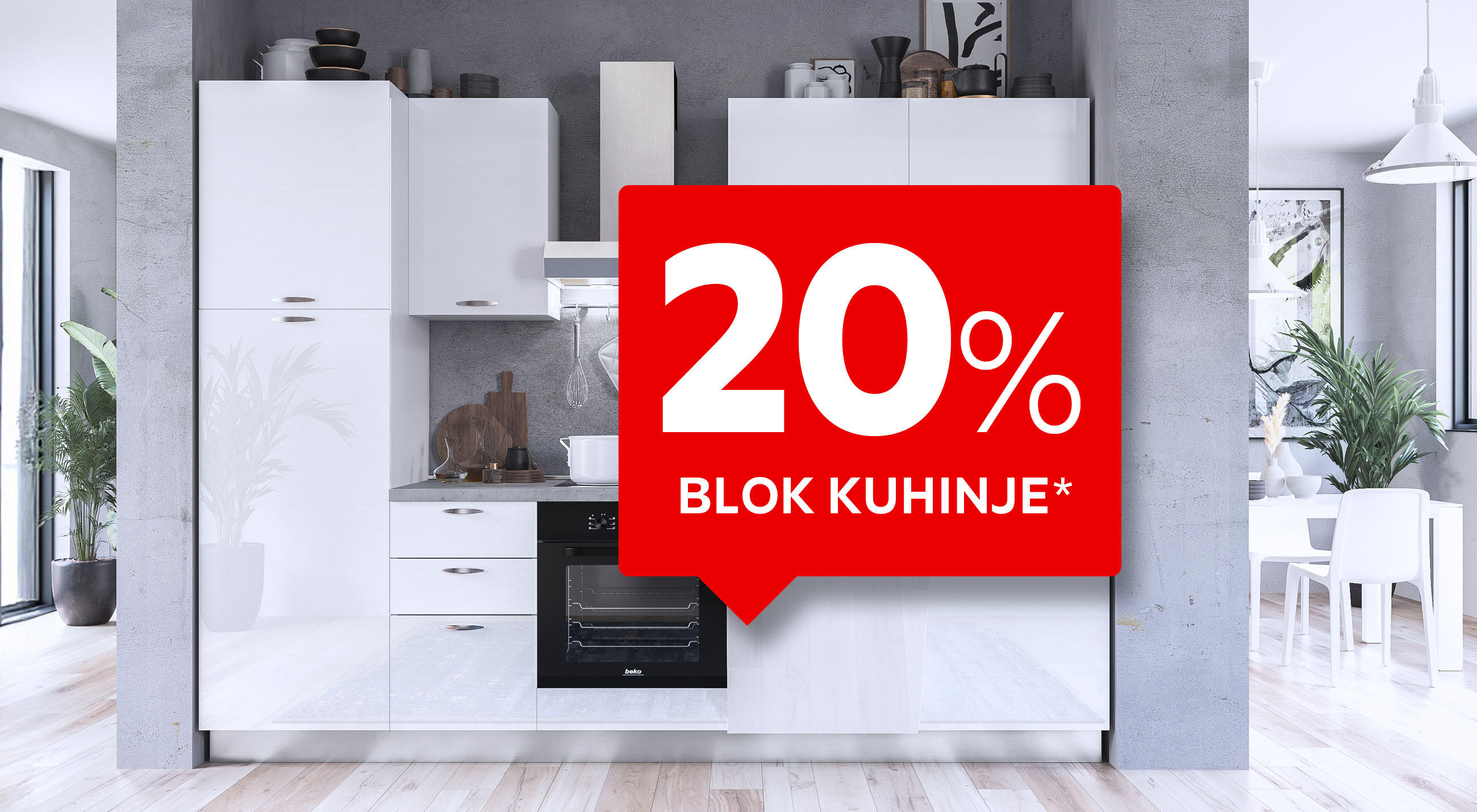 20% blok kuhinje*