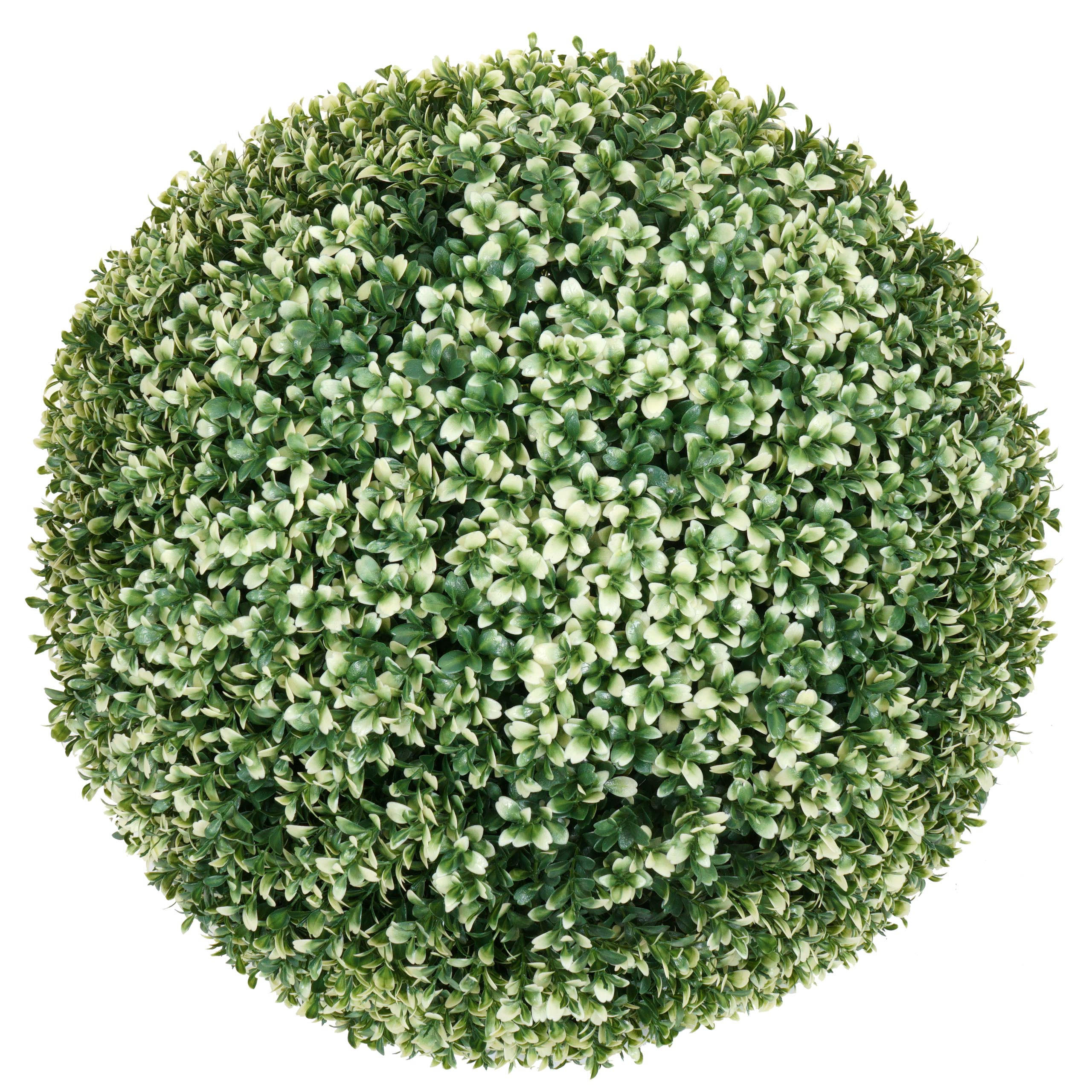 KÜNSTLICHER BUSCH Weiß - Weiß, Kunststoff (55cm) - MCW
