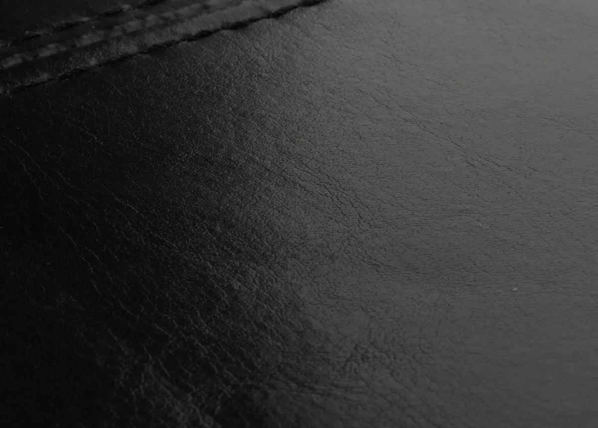 AUFBEWAHRUNGS-TRUHE Schwarz - Schwarz, Leder (112/45/45cm) - MCW