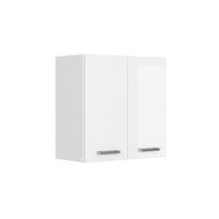HÄNGESCHRANK R-Line Weiß Hochglanz 60 cm - Weiß Hochglanz/Weiß, Holzwerkstoff (60/60/31cm) - Vicco