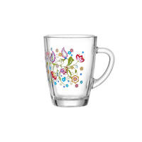KAFFEEGLAS Shanti bunt 380 ml - Multicolor, Glas (0.38L) - Ritzenhoff Breker