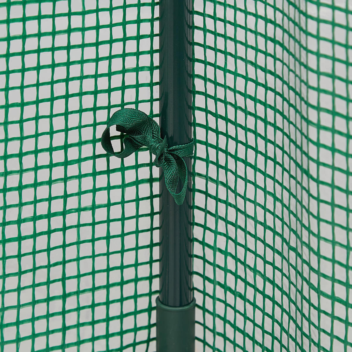 TOMATENGEWÄCHSHAUS - Grün, Kunststoff/Metall (100/150/50cm) - Relaxdays