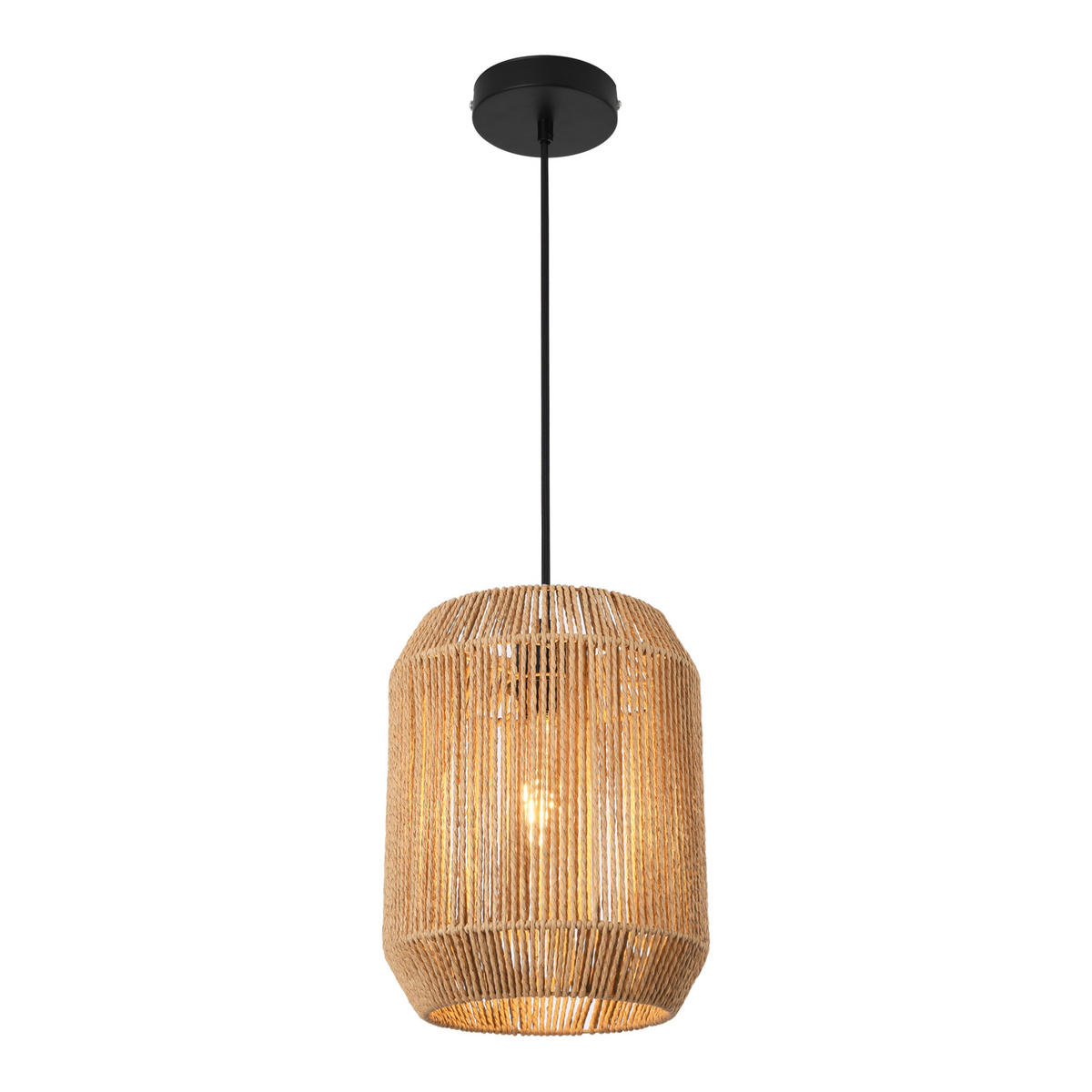 HÄNGELEUCHTE Reading - Beige, Metall (28/28/160cm) - lux.pro