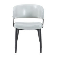 ESSZIMMERSTUHL PANG-M7R3X8 2er-Set Grau - Multicolor/Schwarz, Metall (48/77.3/46.5cm) - PANGIVO