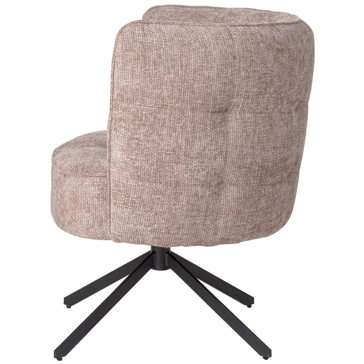 ESSZIMMERSTUHL Odin Rosa 67/73/80cm - Pink, Textil (73/80/67cm) - PTMD Collection