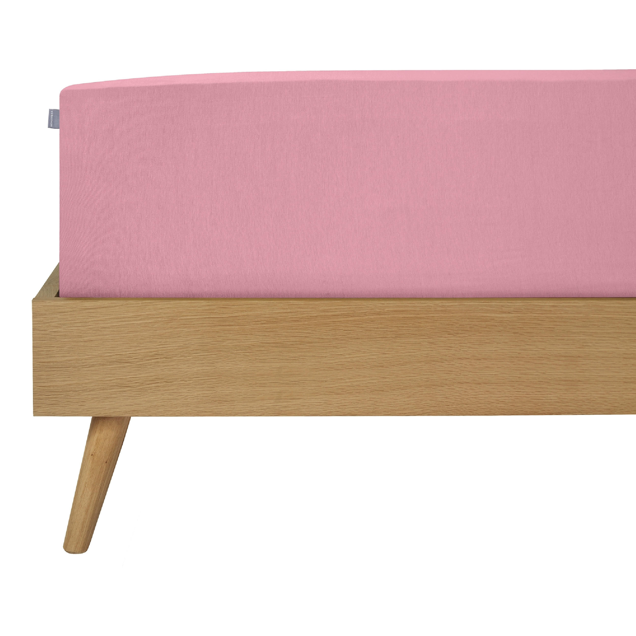 Schiesser Spannbettlaken Rosa 180x200 cm