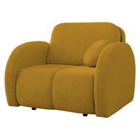 SCHLAFSOFA Viva Comfy I - Gelb/Schwarz, Holz/Textil (102/85/103cm) - MIRJAN24