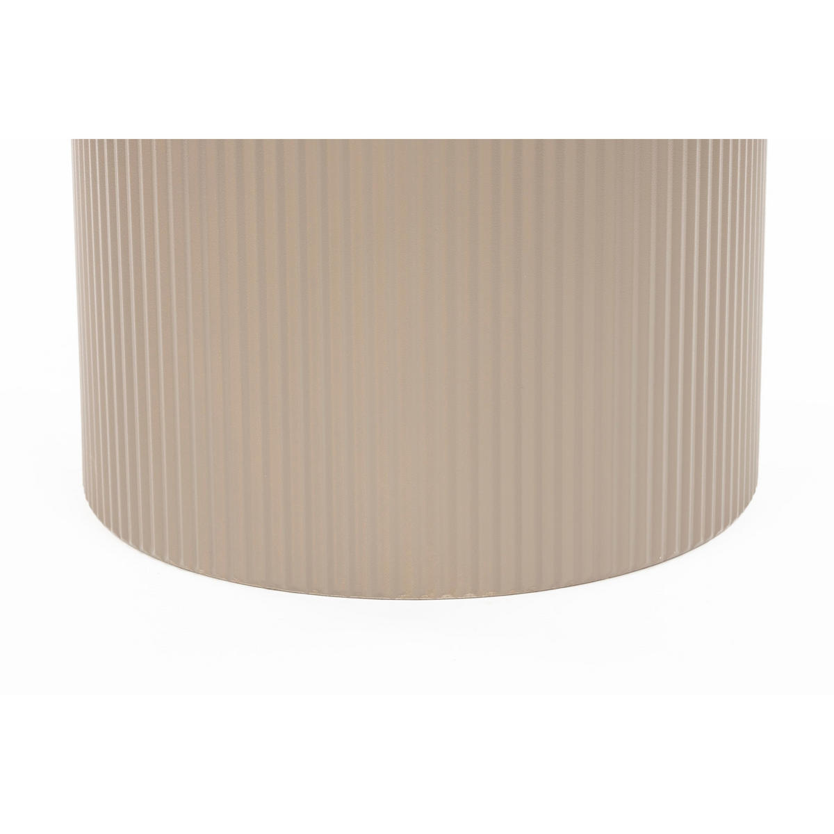 BEISTELLTISCH Anna Beige - Beige, Metall (35/35/42cm) - Housecraft Living