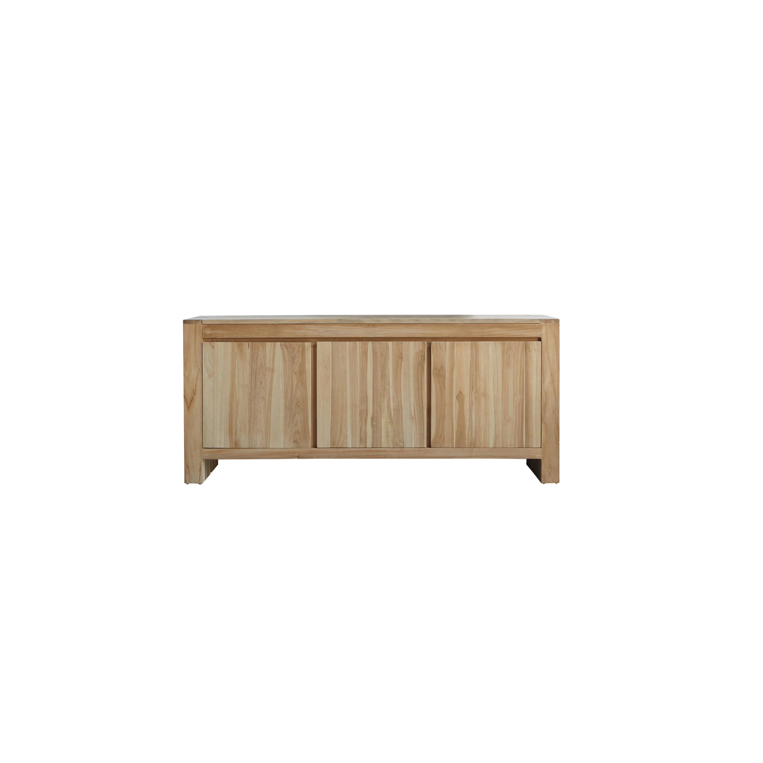 SIDEBOARD Eden Natur aus Teak - Naturfarben, Holz (160/70/50cm) - Tikamoon