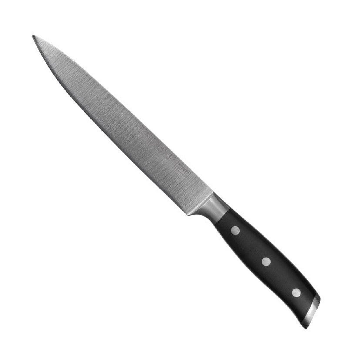 MESSERBLOCK MIT MESSERN Messerblock Integra 9-teilig - Schwarz, Metall (10/30/1cm) - Diamant Sabatier