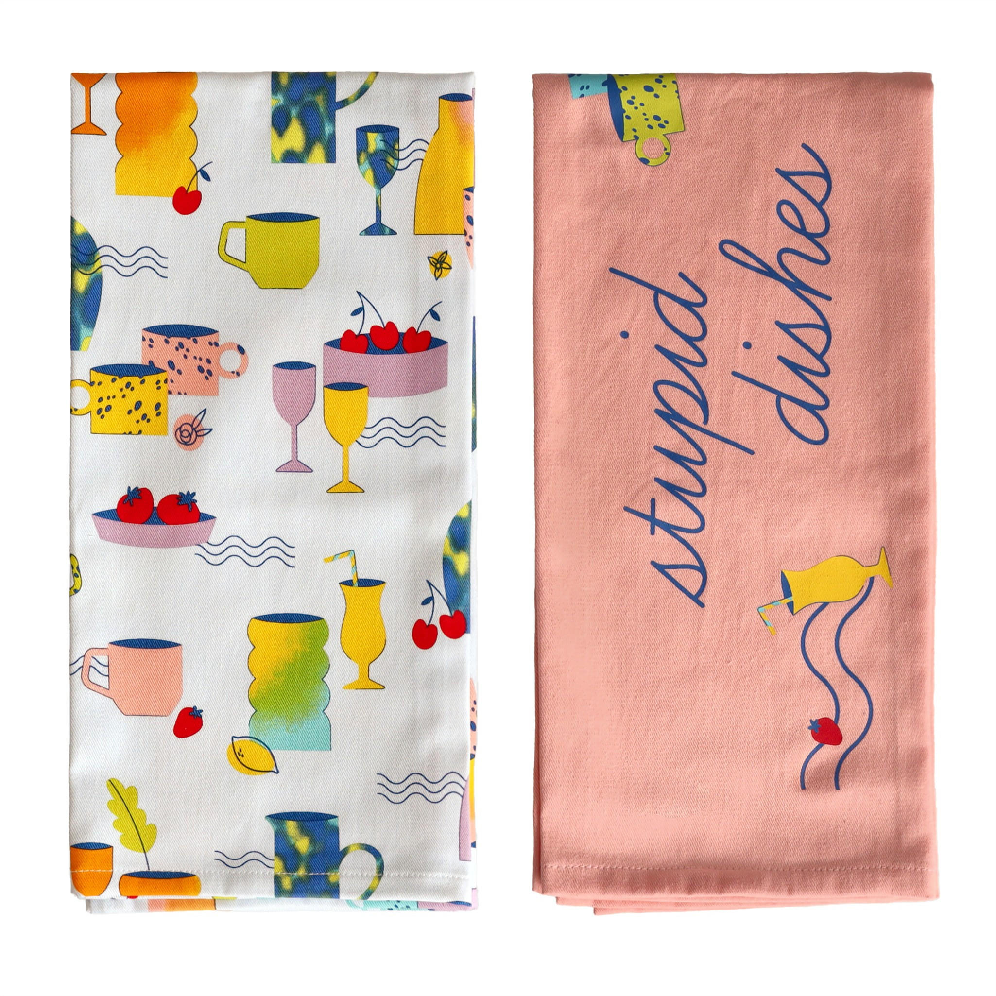 KÜCHENHANDTUCH-SET Berto (2er-Set) - Multicolor, Textil (45/65cm) - home&you