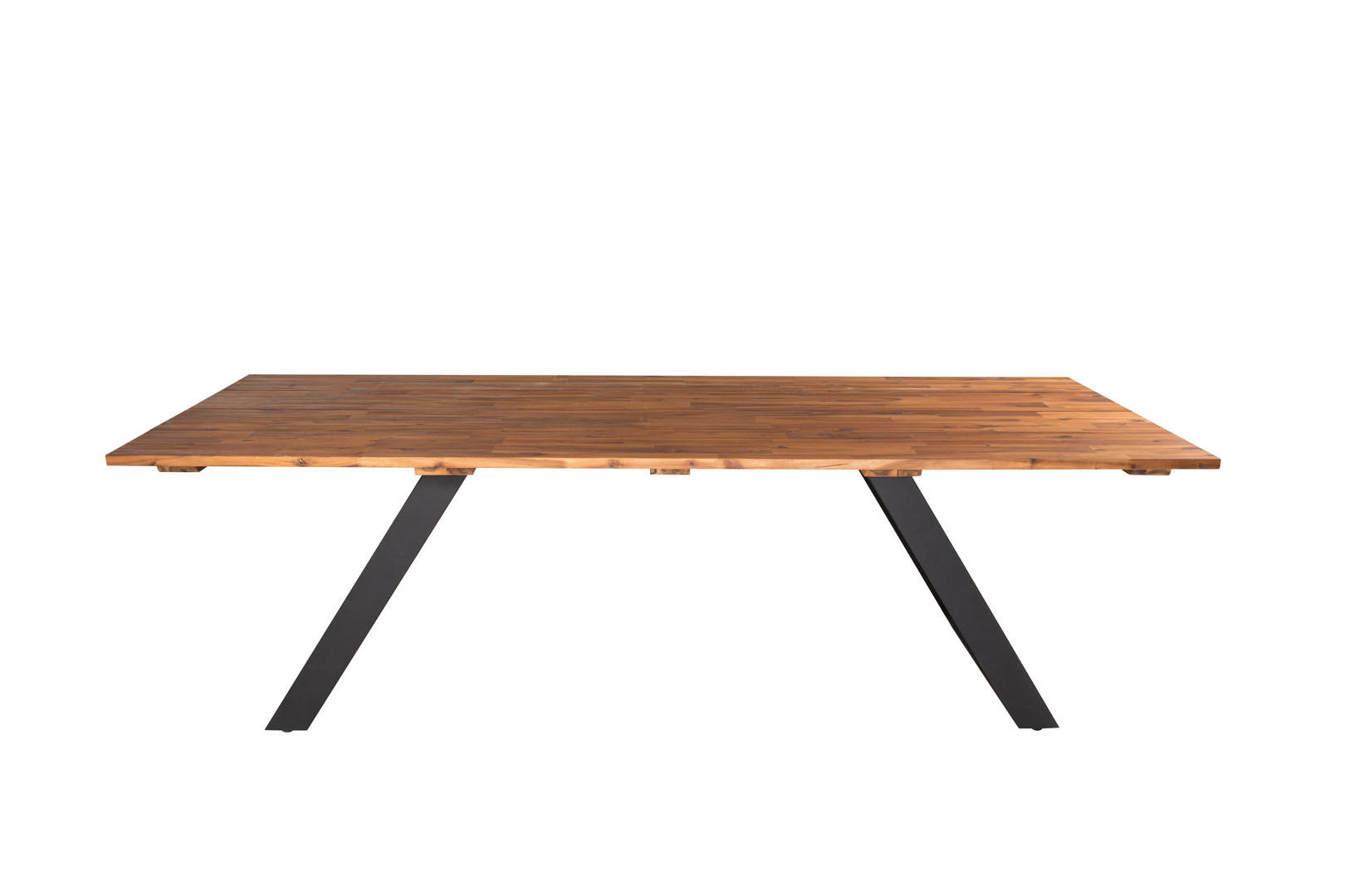 GARTENTISCH Teak Dekor - Teakfarben, Holzwerkstoff (250/100/75cm) - ebuy24