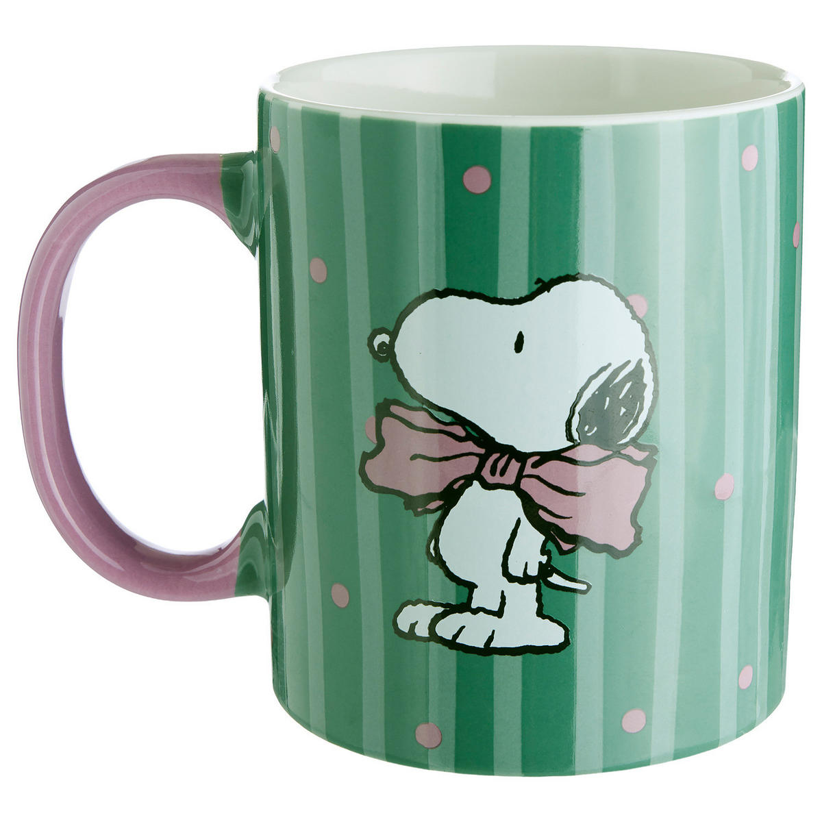 TASSE Peanuts 380 ml - Grün, Keramik (0.38L) - Butlers