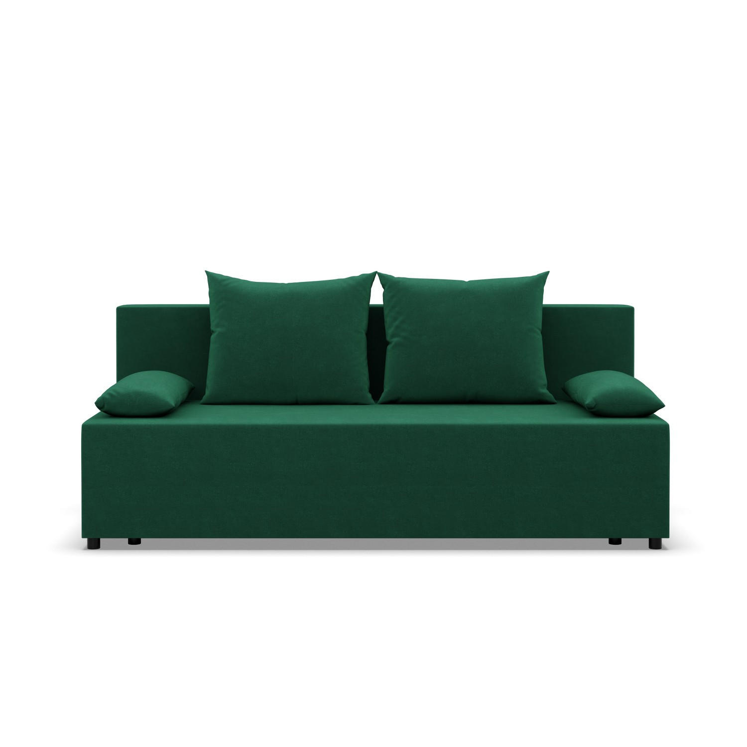 SOFA 3-SITZER MIT SCHLAFFUNKTION FERMO Grün - Grün, Textil (92/95/191cm) - Mebligo